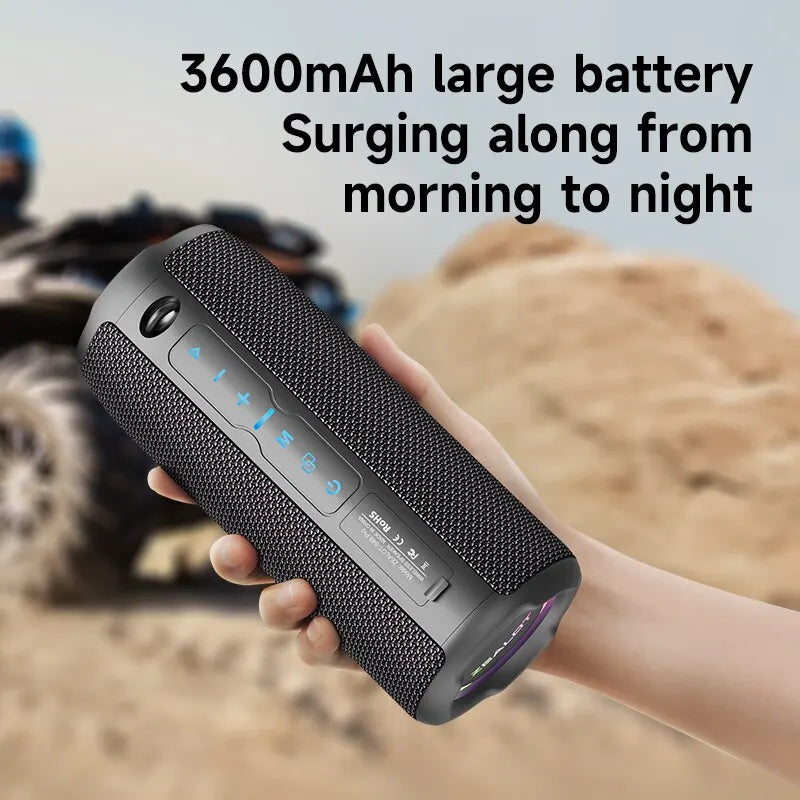 ZEALOT S49PRO Portable Bluetooth Speaker 20W IPX6 Waterproof Powerful