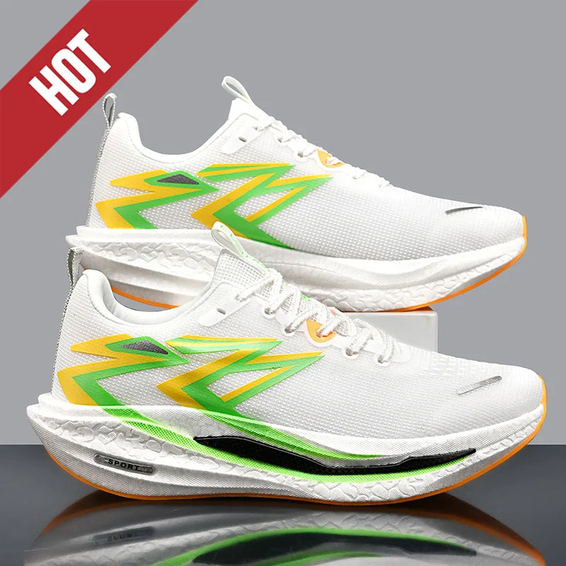 2025 NEW Men Sports Running Shoes Off Marathon Breathable Light