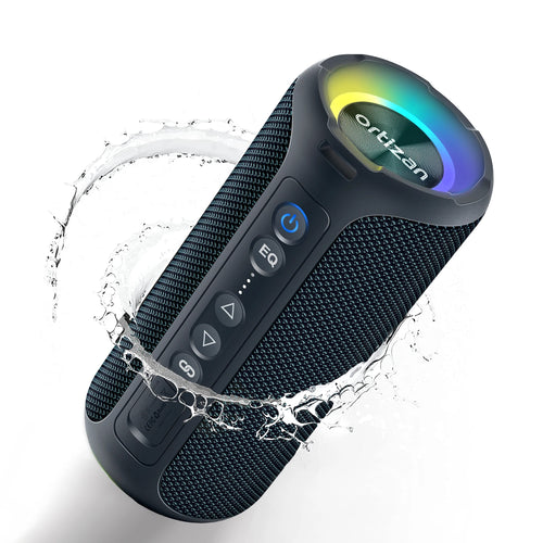 Ortizan Bluetooth Speakers 40W Enhanced Bass Portable Outdoor Wireless