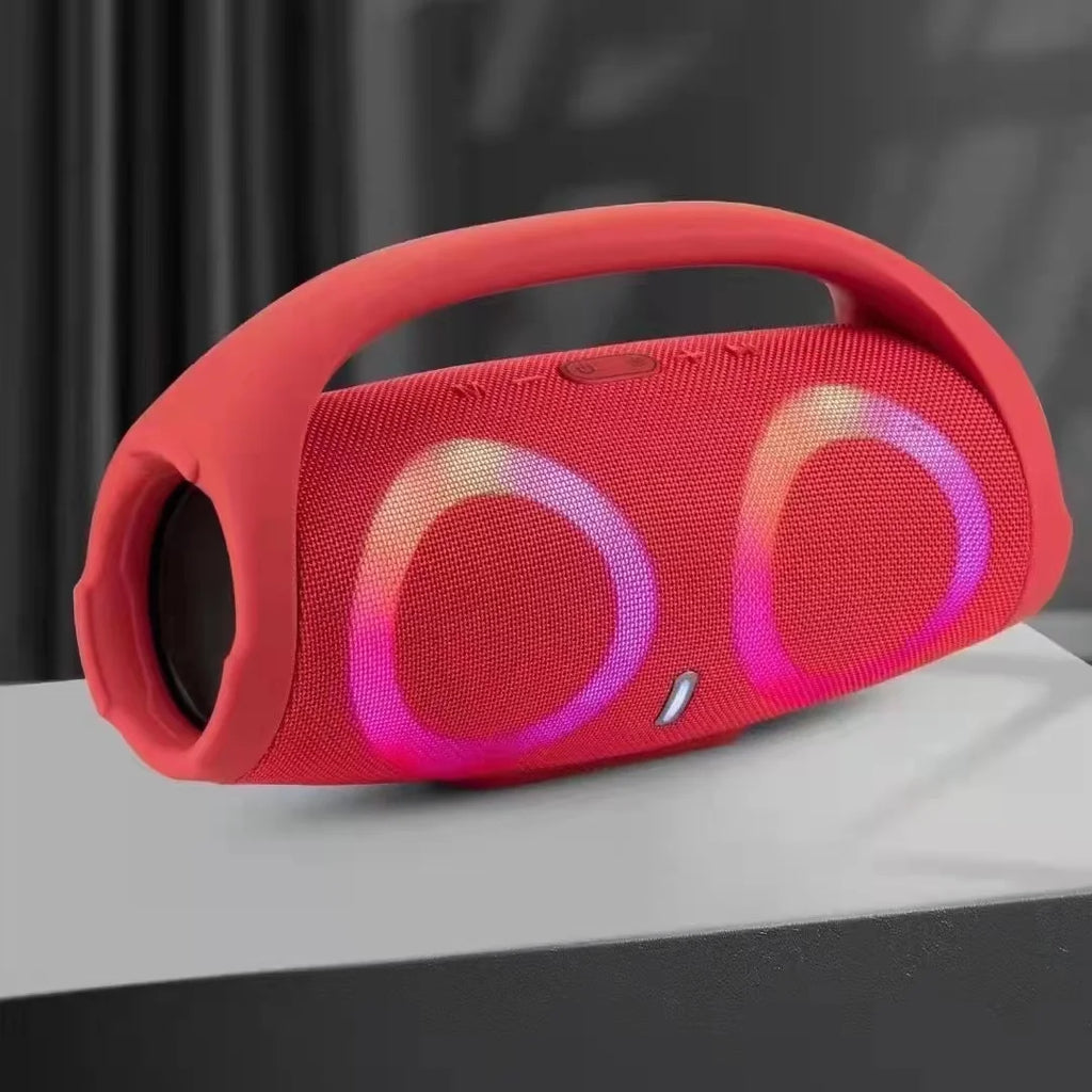 High power bluetooth speaker portable RGB colorful light waterproof
