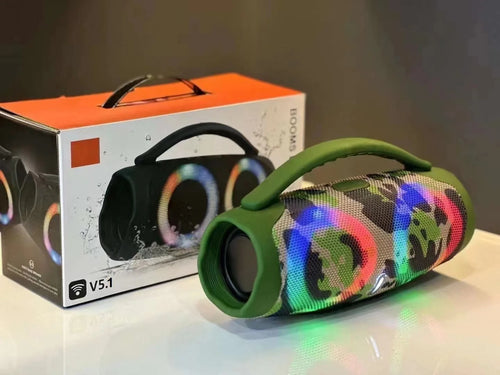 High power bluetooth speaker portable RGB colorful light waterproof