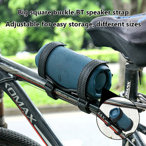 Bicycle Speaker Mount Strap Fixed Holder Portable MTB Road Bike Kettle