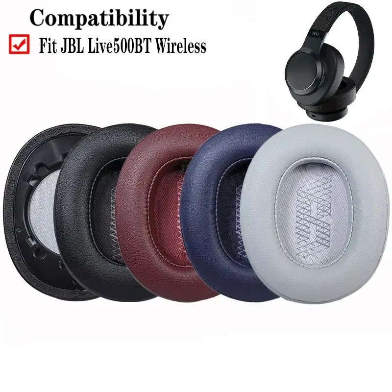 live 500bt jbl earpads Replacement Potein Leather Soft Foam Ear Pads
