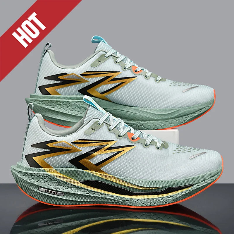 2025 NEW Men Sports Running Shoes Off Marathon Breathable Light