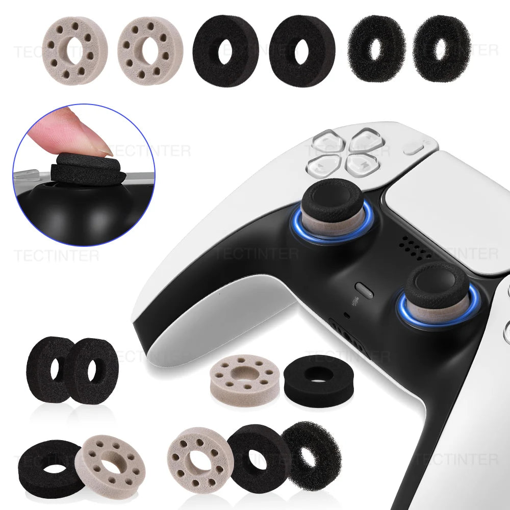 12Pcs/Set Soft Aim Assist Sponge Ring For PS5/PS4/Xbox/Switch 2