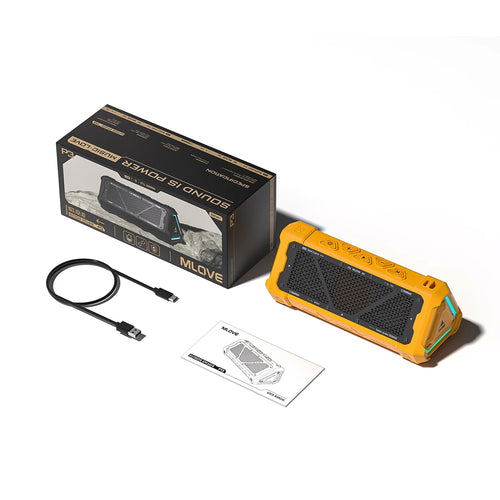 MLOVE P3 Outdoor Bluetooth Speaker, 40W Output Power Bluetooth 5.3