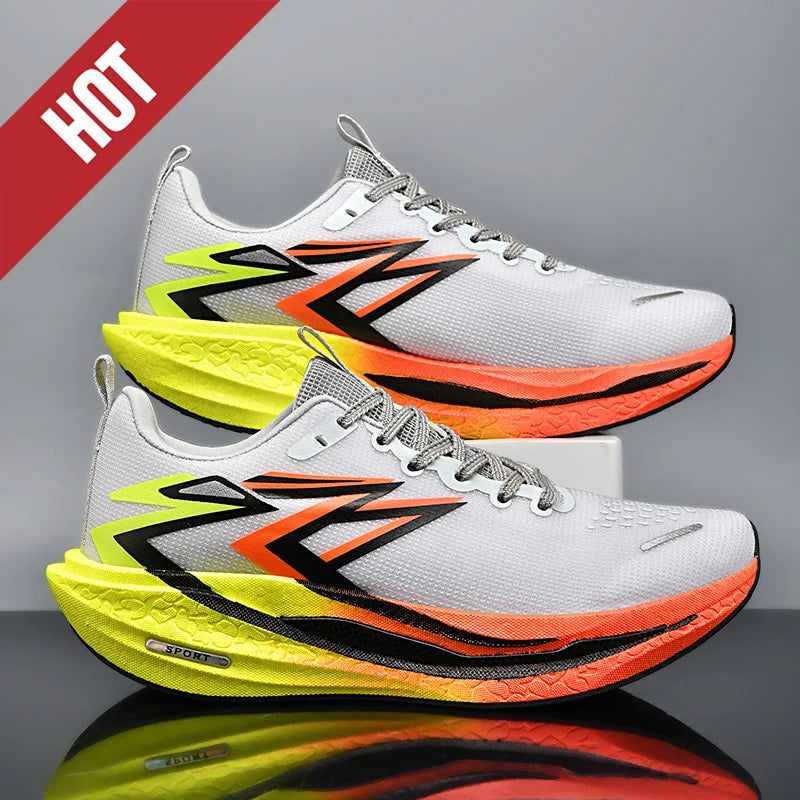 2025 NEW Men Sports Running Shoes Off Marathon Breathable Light