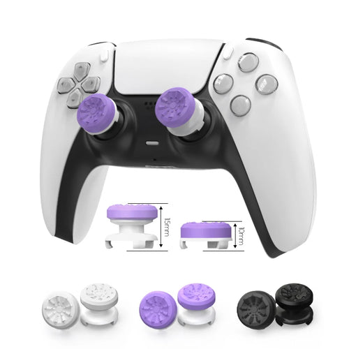2Pcs Hand Grip Extenders Caps for PS4 PS5 Game Controller Gamepad