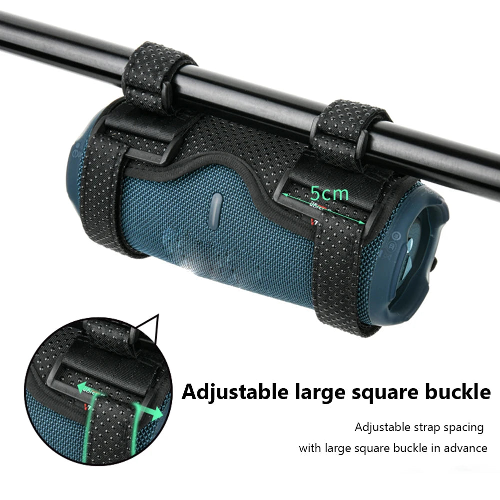 Bicycle Speaker Mount Strap Fixed Holder Portable MTB Road Bike Kettle