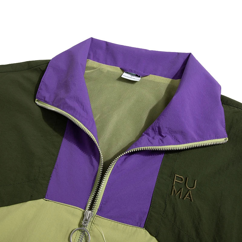 Puma Infuse Woven Women's Short Jacket Retro Casual Sportswear