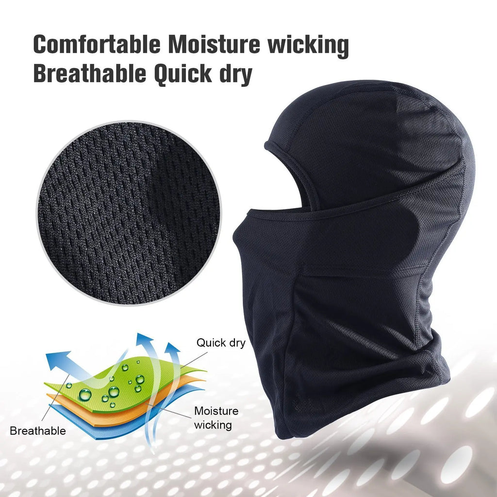 Balaclava Ski Mask Full Face Cover For Men And Women Breathable Full
