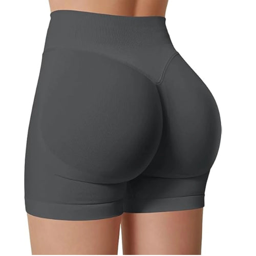 Summer High Waisted Yoga Shorts Fashionable and Sexy Running Fitness