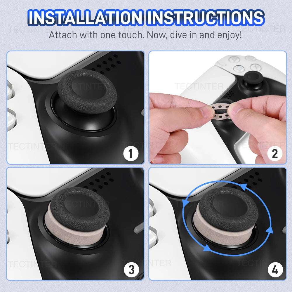 12Pcs/Set Soft Aim Assist Sponge Ring For PS5/PS4/Xbox/Switch 2