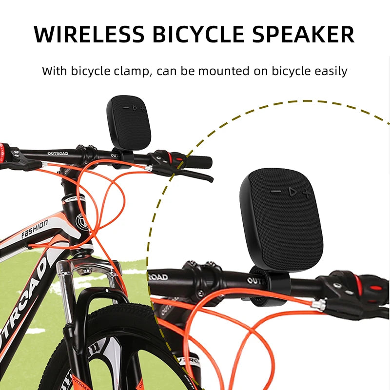 Rockmia EBS-027 Mini Wireless Speaker Bluetooth BT5.3  Built-in Mic