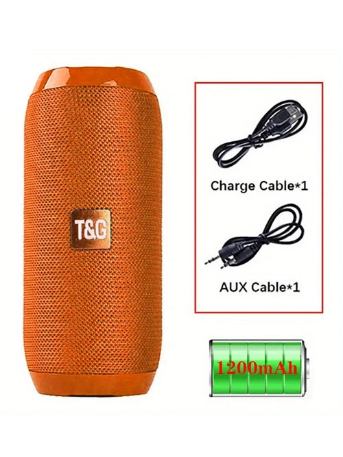 TG117 Portable Bluetooth Speaker Outdoor Wireless Woofer Free Call