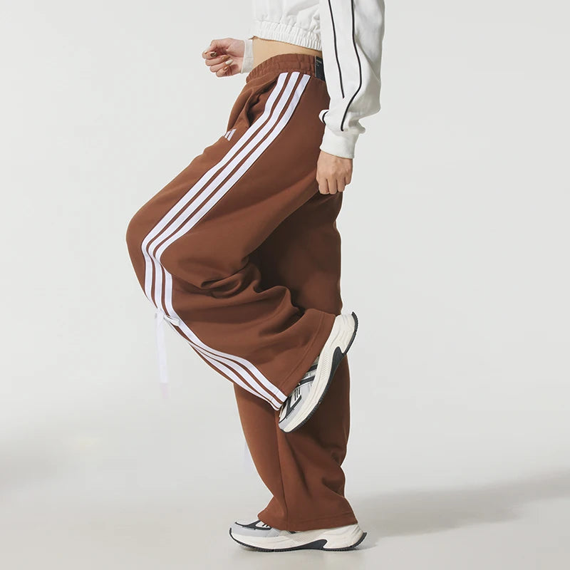Adidas Women's Pants, Sports Pants, Fashionable Bow Banana Pants,