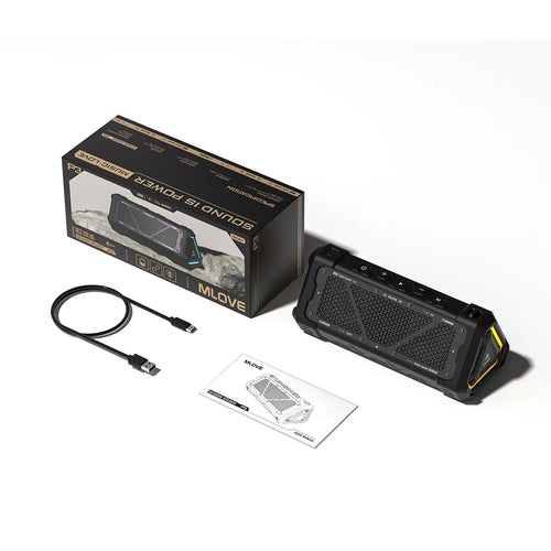 MLOVE P3 Outdoor Bluetooth Speaker, 40W Output Power Bluetooth 5.3