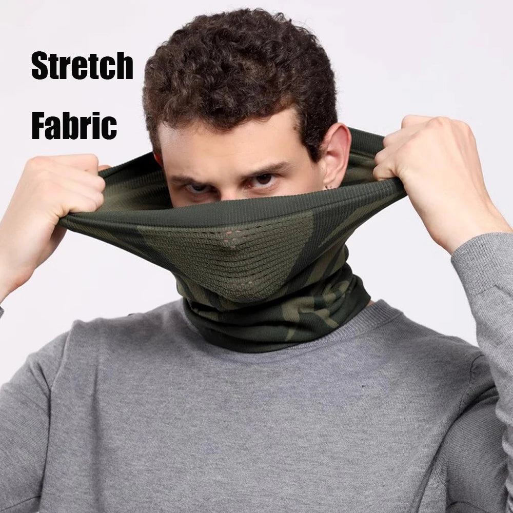Unisex Winter Breathable Warm Ski Mask Bike Motorcycle Half Face Mask