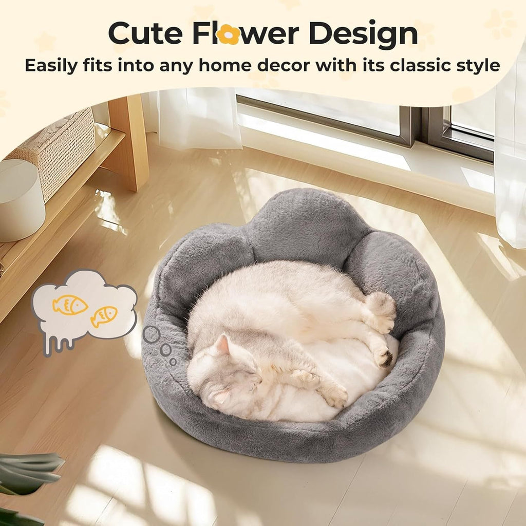 Ultra-Soft Snuggle Bed for Cats and Small Pups