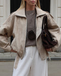 Short Loose Jacket Coat Women