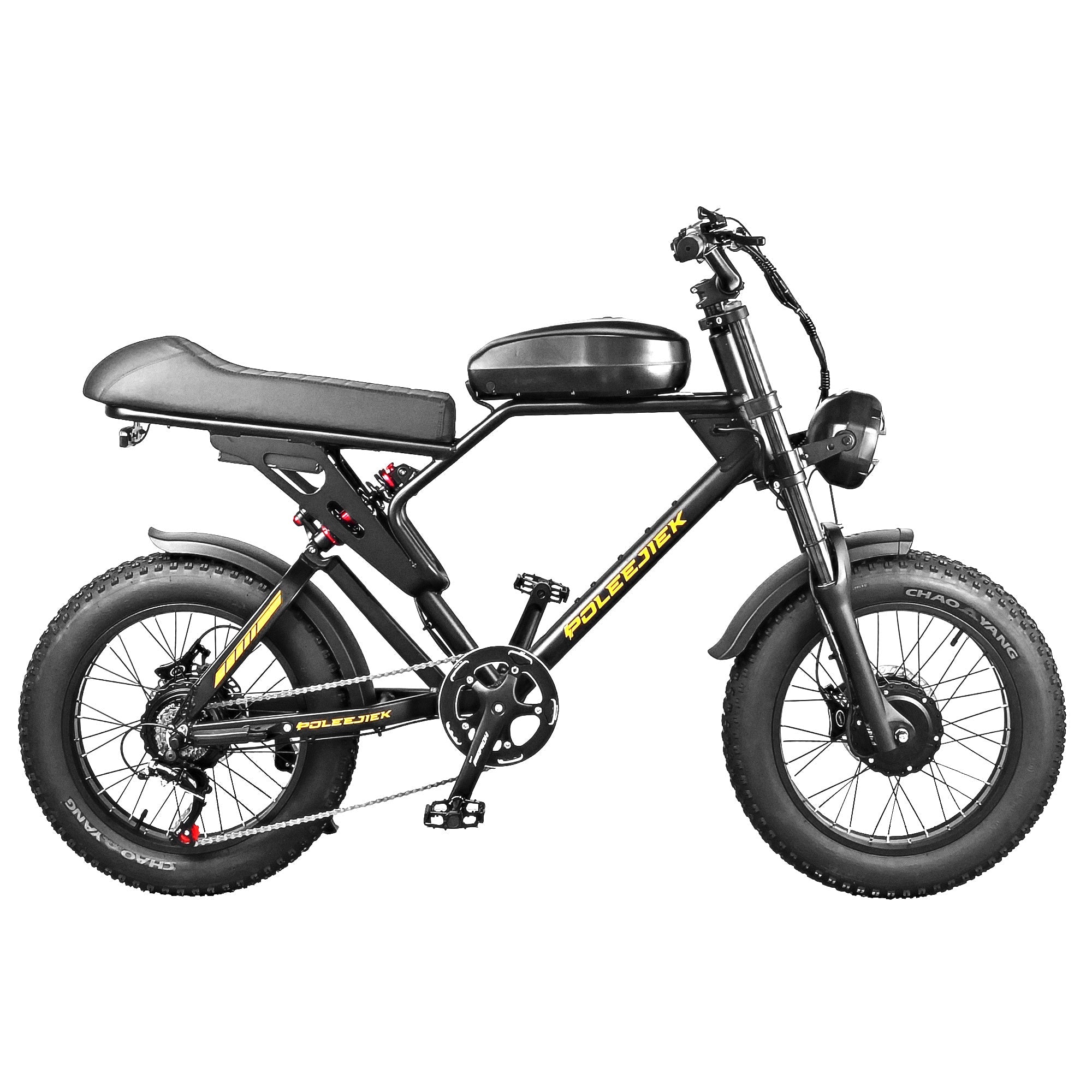 ⚡ BLJ-F4 RetroCruze™ – 20" Fat Tire Urban Electric Bike (1500W Dual