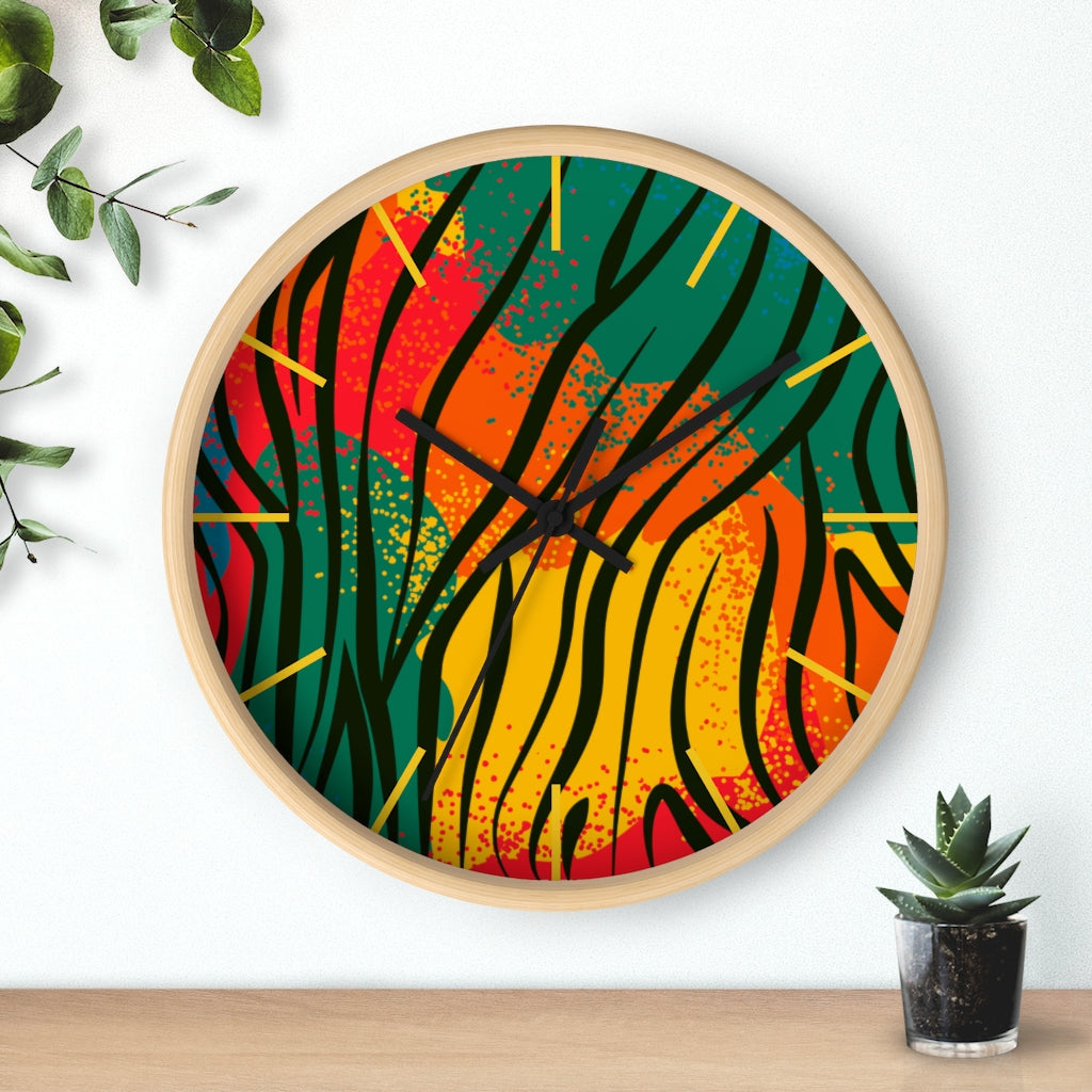 2882Time™ Welcome to The Jungle Geometric Clock