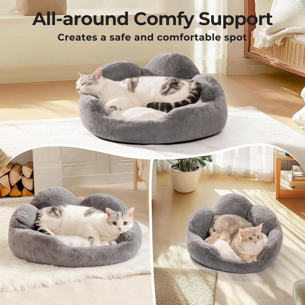 Ultra-Soft Snuggle Bed for Cats and Small Pups