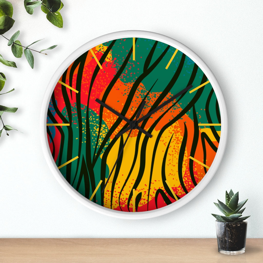 2882Time™ Welcome to The Jungle Geometric Clock