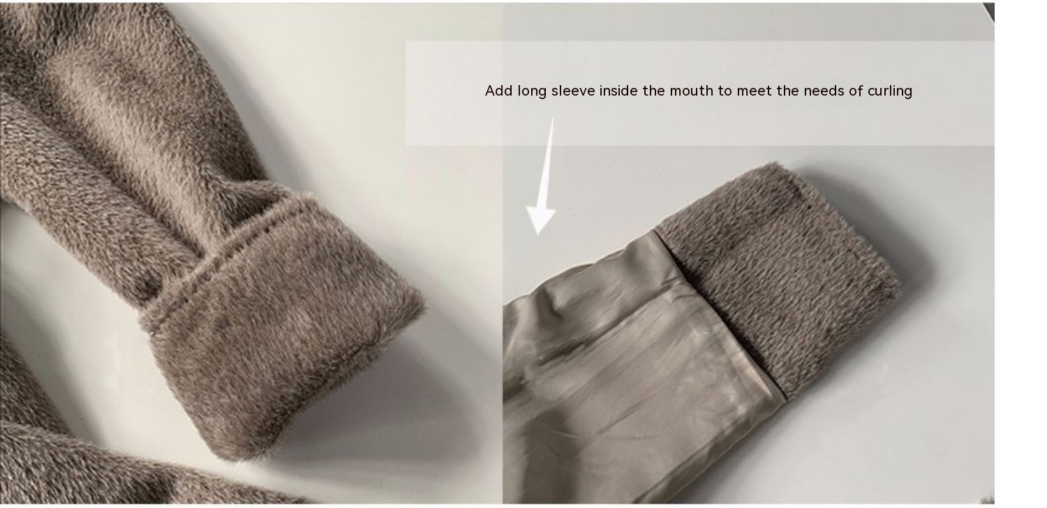 Solid Sail Sheep Camel Coat – Luxury & Warmth for Winter Elegance