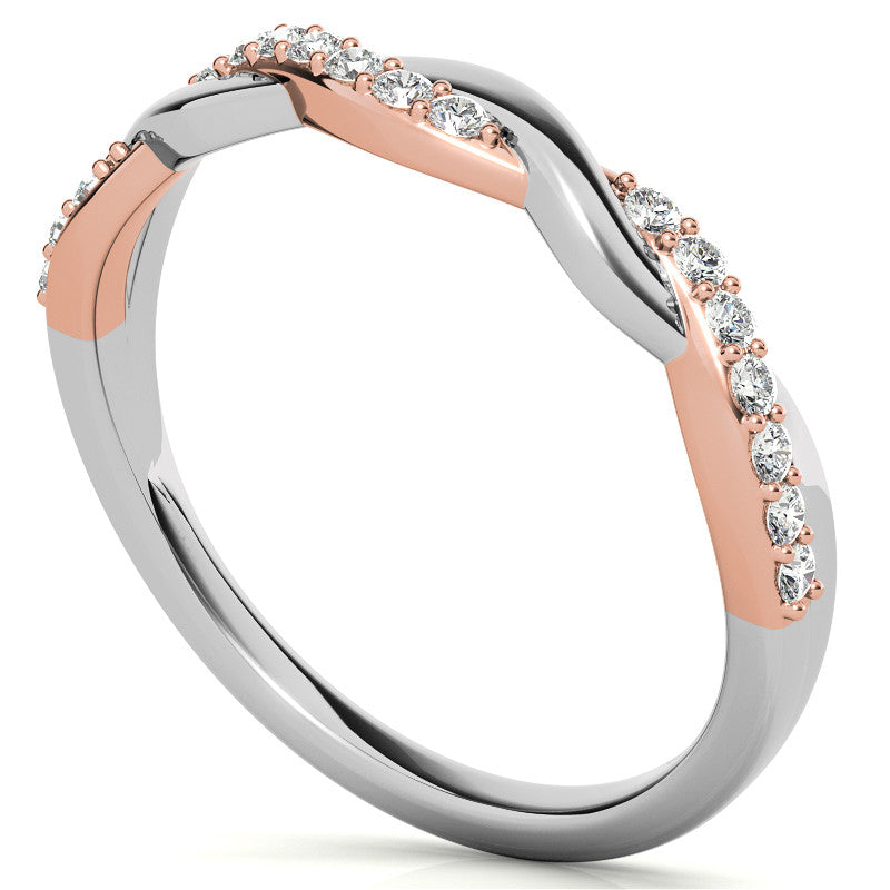 14k Gold Moissanite Round Shape Ring – LR00202