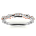 14k Gold Moissanite Round Shape Ring – LR00202