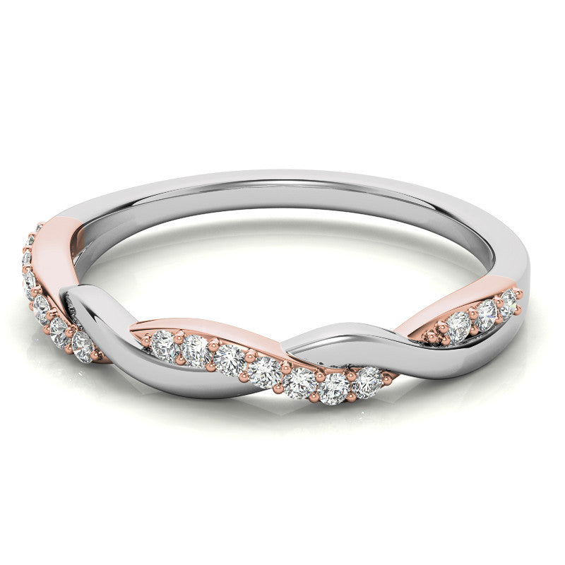 14k Gold Moissanite Round Shape Ring – LR00202