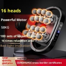 Muscle Relaxation Massager Big Calf Back Waist Multi-head Massage Gun