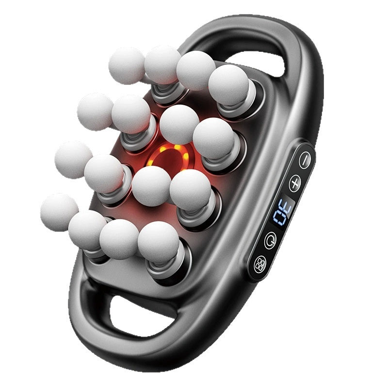 Muscle Relaxation Massager Big Calf Back Waist Multi-head Massage Gun