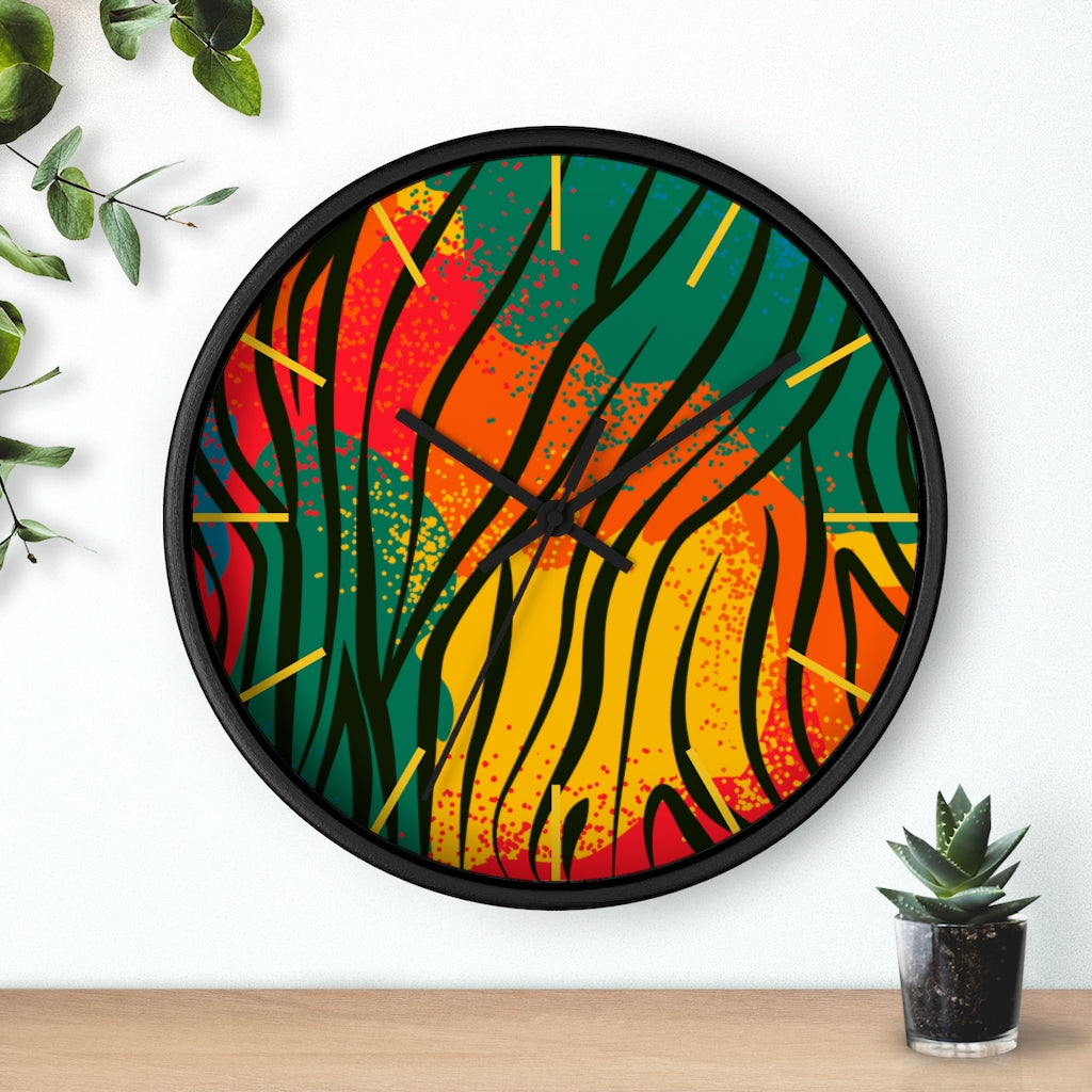 2882Time™ Welcome to The Jungle Geometric Clock