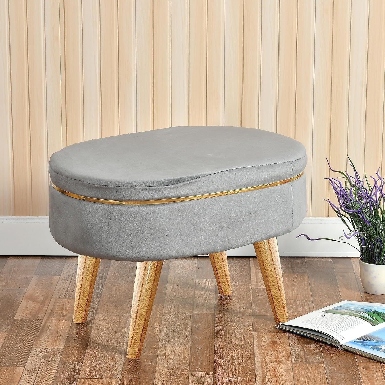 Pouffes Bench Sitting Stool for Living Room | Patio Kitchen Bench