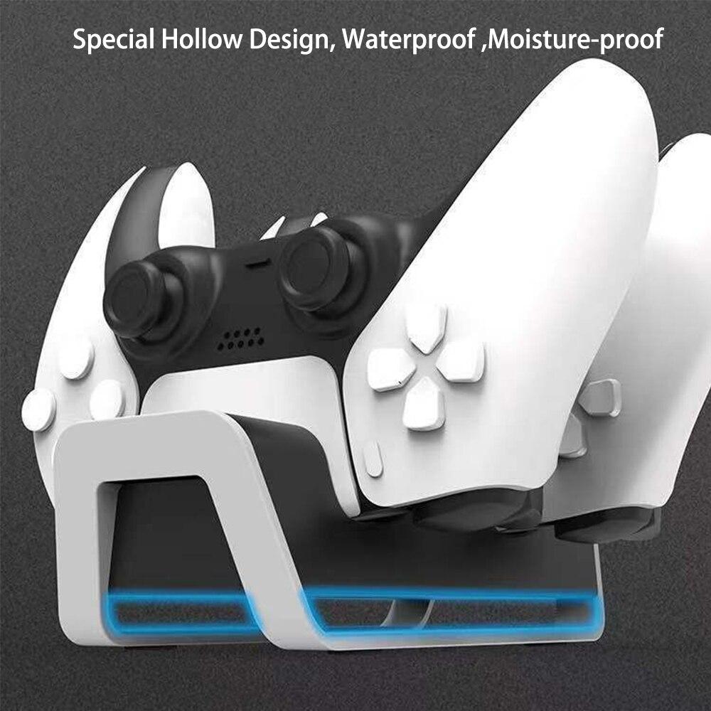 PS5 Controller Charger Double USB Dual Fast Charging Docking Station